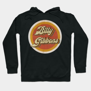 circle vintage Billy Gibbons Hoodie